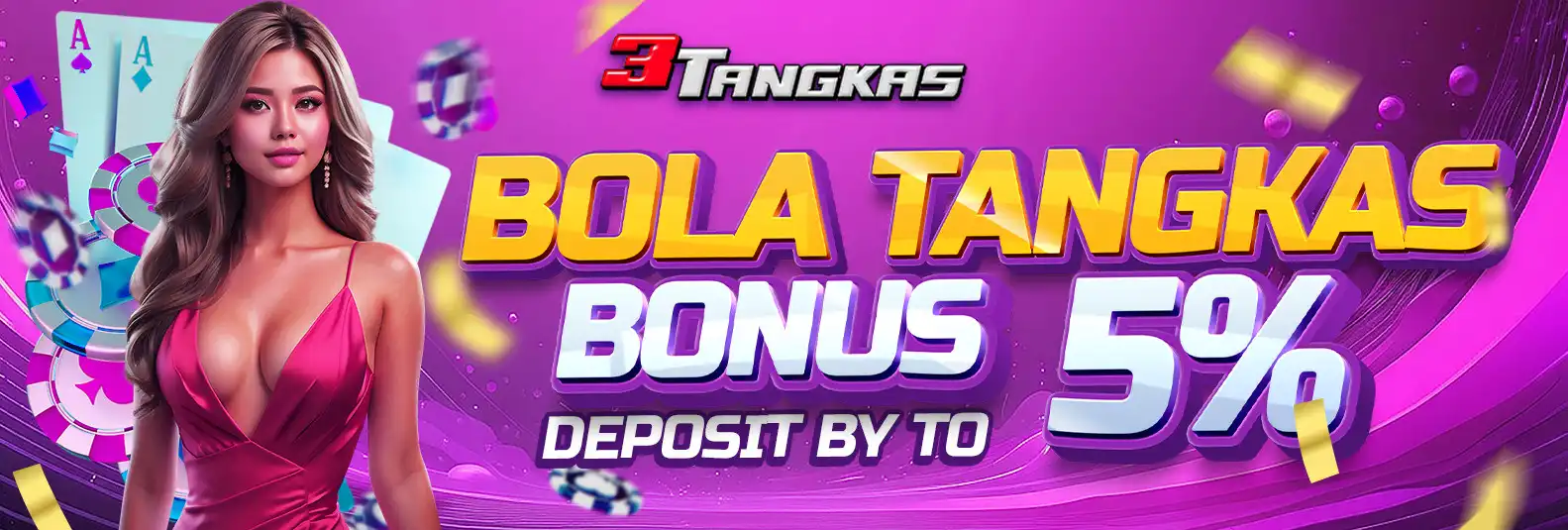 BONUS DEPOSIT 5% BOLA TANGKAS BY TURNOVER